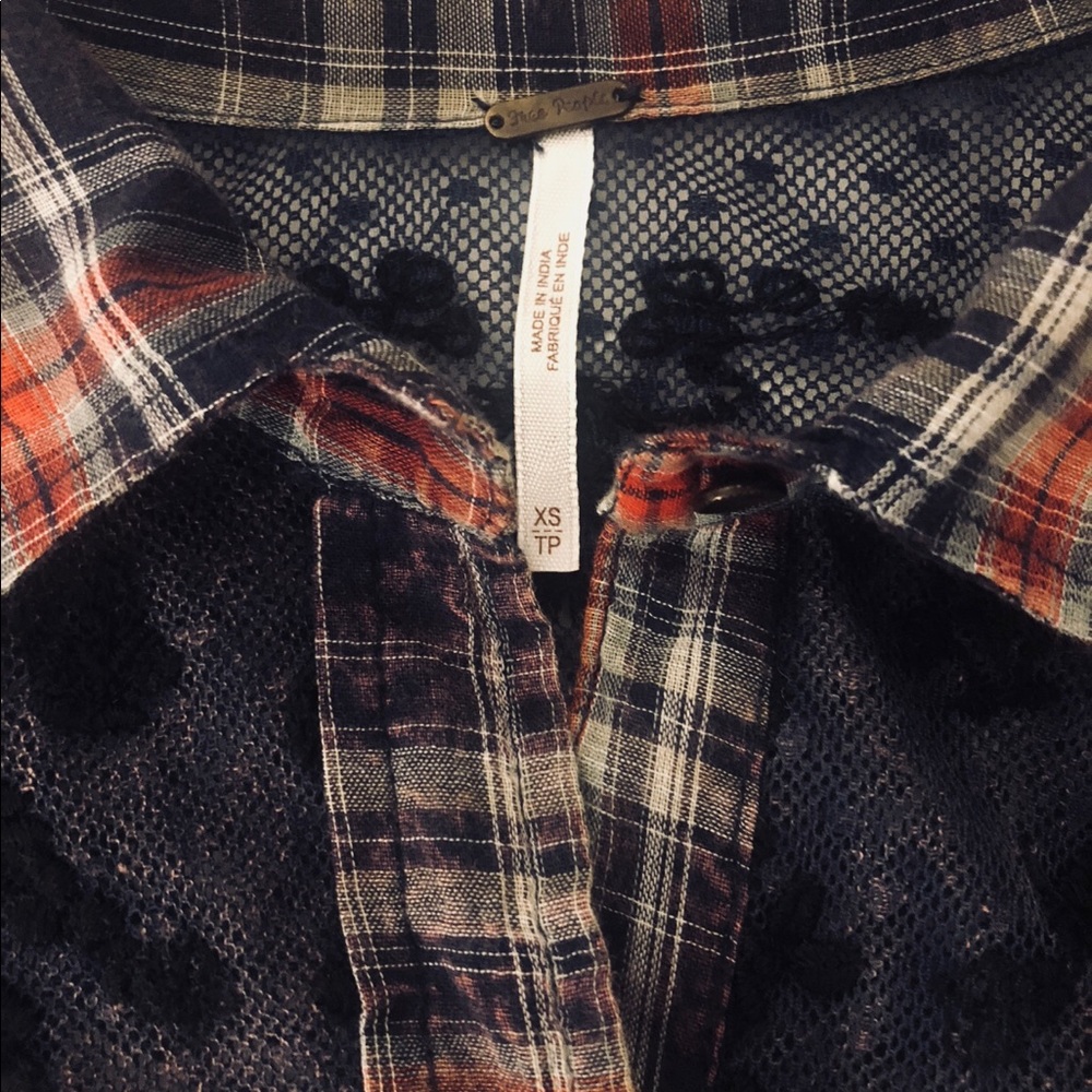FREE PEOPLE Button Down - Picture 3 of 4